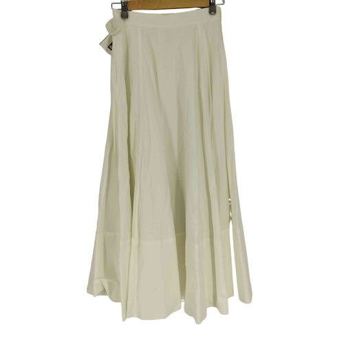 カデュネ CADUNE 24SS レーヨン混 フレア ロング スカート レディース JPN:38